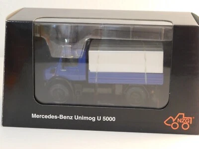 NZG Unimog Mercedes-Benz U5000 1/50 nr.9111/20 blu - Immagine 1 di 3