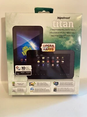 Tablet hipstreet titan android 7" navegador de ópera niños ganga tableta regalo Foto 1 de 4