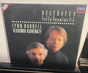 new 2LP box LYNN HARRELL VLADIMIR ASHKENAZY BEETHOVEN CELLO SONATAS 1-5 R215379 - Picture 1 of 2