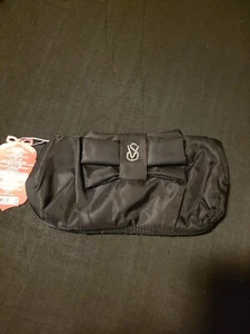 NEW W/ TAGS Victoria’s Secret Makeup Cosmetic Black Bag #023 - Picture 1 of 8