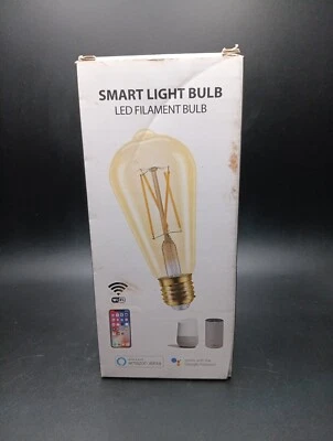 WiFi Dimmable LED Edison Bulb  Smart Voice & App Control Alexa Echo Smartoyo - Image 1 of 4