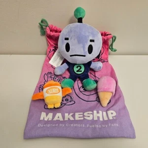 Makeship Beebo Plushie Robot 64 Roblox Plush Robot64 Only 1,008 Made - Picture 1 of 4