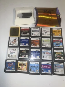 Nintendo DS Lot of 20 Power Rangers R4 Gold Animal Ginius Imagine Babyz 3DS - Picture 1 of 4