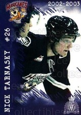 2002-03 Lethbridge Hurricanes #5 Nick Tarnasky