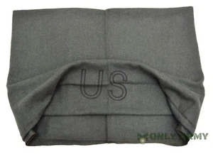 NEW US Army OD Olive Wool Blanket High Quality Military 75% Wool Blanket Camping - Picture 1 of 4