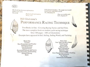 Performance Racing Technique Book 1 Tactics Book & 2 Sail Trim Bill Gladstone - Picture 1 of 10