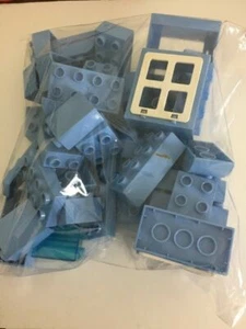 Lot Of Light Blue Large LEGO Blocks - Picture 1 of 3