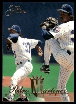 Pedro Martinez Montreal Expos #193 1994 Flair Baseball Card - Image 1 of 2