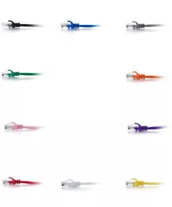 Cable de conexión de red Ethernet sin blindaje (UTP) Cat6 de 6 pies (1,8 m)-C2G - Imagen 1 de 43