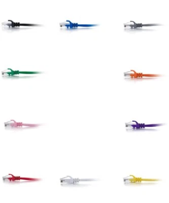 9ft (2.7m) Cat6 Snagless Unshielded (UTP) Ethernet Network Patch Cable-C2G - Image 1 of 3