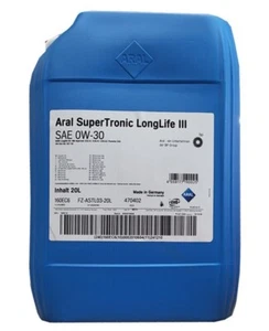 Aral Super Tronic LongLife III 0W-30 C30 VW 504 00/ 50700 Motoröl  20 Liter - Bild 1 von 1