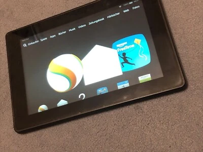 Amazon Kindle Fire HD 3. Generation 16GB Schwarz Tablet | - Bild 1 von 4