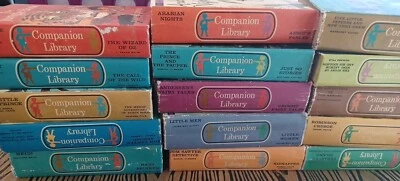 Companion Library 2 in 1 Classic Stories Lot of 15 Books and 30 Titles 1963-1965 - Image 1 of 4