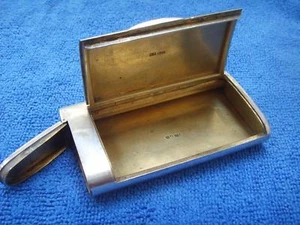ANTIQUE SILVER RUSSIAN VESTA & TOBACCO BOX 132 grams - Picture 1 of 1