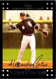 2007 Topps Alex Cintron #121 Chicago White Sox Baseball Card