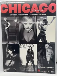Partitura Selecciones Vocales de Piano Edición Broadway de Chicago NUEVO 000312087 - Imagen 1 de 2
