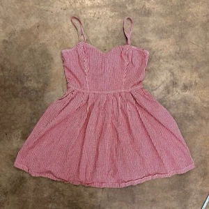 Vintage y2k red gingham carnival coquette cottagecore dress - Picture 1 of 7