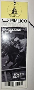 Vintage Black Eyed Susan Unused Ticket Stub Horse Racing Pimlico Baltimore MD - Picture 1 of 2