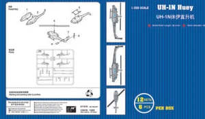 Trumpeter 06268 - 1:350 UH-1N HUEY (12 Aerei) - Nuovo - Foto 1 di 1