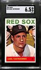 1964 Topps #210 Carl Yastrzemski HOF Boston Red Sox SGC 6.5 EX-MT+ 6617
