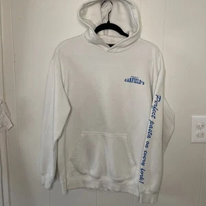H&M “Welcome To Garfield’s” Relaxed Fit Men’s Small Graphic Hoodie Sweatshirt - Picture 1 of 7