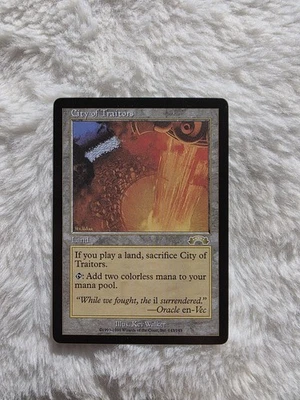 *P R 0 X Y* Mtg Magic The Gathering City Of Traitors Trading Card *P R 0 X Y* - Image 1 of 4
