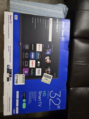 Smart TV ONN 32" 720p LED - Negro Foto 1 de 2