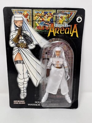 "Figura de acción Holy White Warrior Nun Areala 5"" AP Toys 1997 Ben Dunn sin usar, en caja" Foto 1 de 4