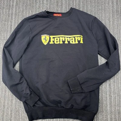 Ferrari Pullover Crew Neck Sweater Black Medium  - Image 1 of 4