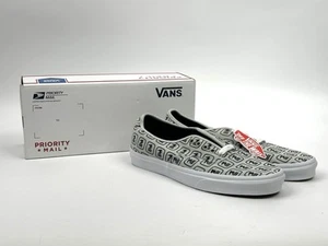 NIB Authentic Vans X USPS US Mail Casual Skate Shoe US / Men’s 13 Denim/White - Picture 1 of 14
