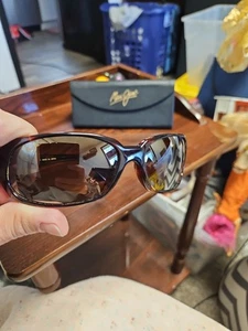 Maui Jim Sonnenbrille Made In Japan Mj110_10 Braun Schildpatt P53  - Bild 1 von 9
