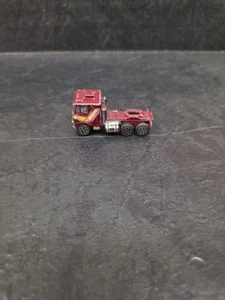 Universal Product Semi Truck Cab 1978 Maroon Made in Hong Kong - Picture 1 of 6