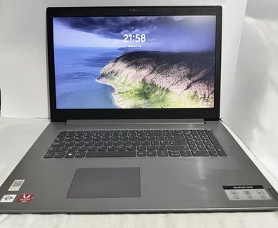 Lenovo IdeaPad L340 17.3", Win11, AMD Ryzen 5-3500, 8GB RAM, 1TB HDD - Image 1 of 4