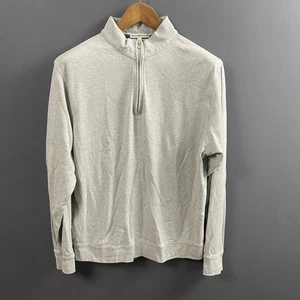 Peter Millar Pullover Mens Large Quarter Zip Lightweight Sweater Golf Casual - Picture 1 of 13