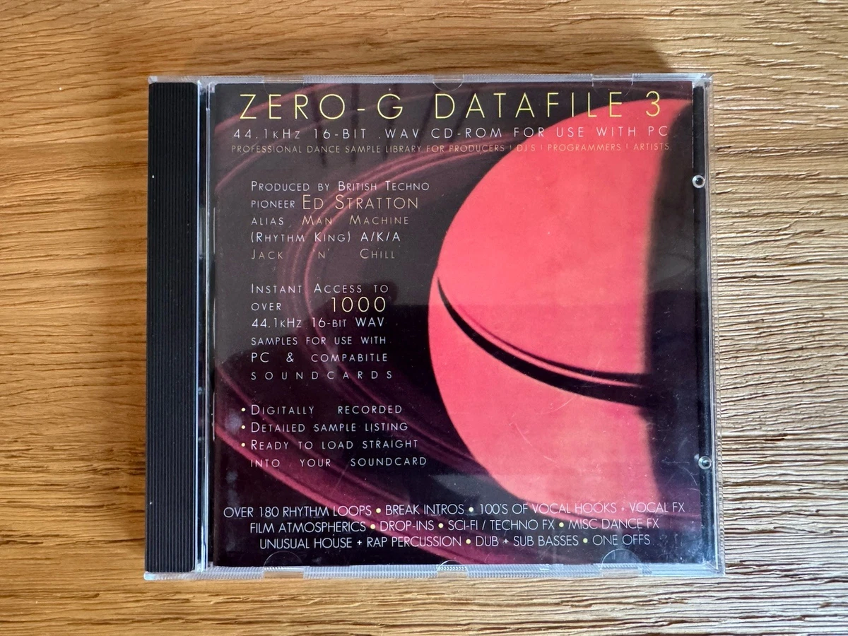 ZERO-G DATAFILE2 データファイル サンプリングCD