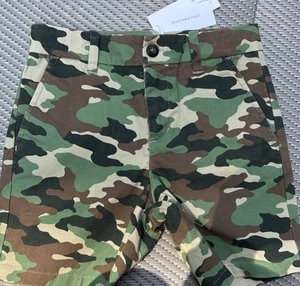 Janie & Jack Boy’s Camo Print Shorts NWT Size 5 - Picture 1 of 4