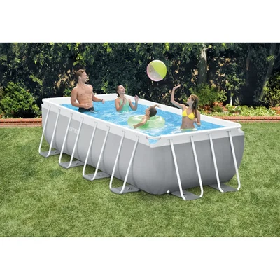 Intex PrismFrameRectangular Pool-Set, 4,00 x 2,00 x 1,00 m 26788GN - Bild 1 von 4