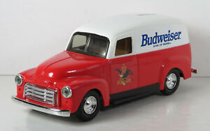 Ertl Automotive 1951 GMC Panel Van Budweiser King Of Beers Coin Bank 1:25
