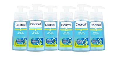 Clearasil Gentle Gel Wash 150ml Gentle Cleansing without Over-Drying all skin