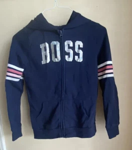 The Children's Place Girls Blue Zip Up Hoodie L G 10/12 - Picture 1 of 3