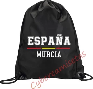 MOCHILA BOLSA SACO MURCIA BOLSO GIMNASIO BOLSA DEPORTE ESPAÑA MODELO 1  - Picture 1 of 1