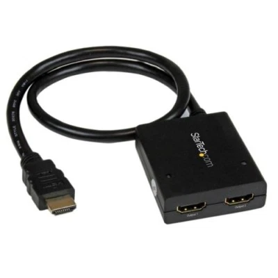 StarTech ST122HD4KU 4K HDMI 2-Port Video Splitter - 1x2 HDMI Splitter - 4K 30Hz - Image 1 of 4