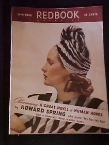 September 1940 REDBOOK Magazine Vintage Ads, Stories - Imagen 1 de 8
