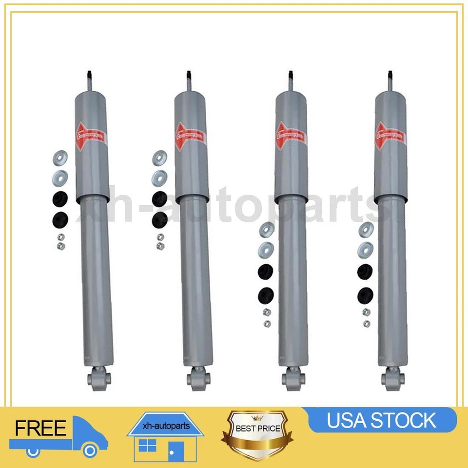 Fits 1975 1976 1977 1978 1979 1980 1981 Ford E-100 Econoline 4X Shocks Struts - Image 1 of 4
