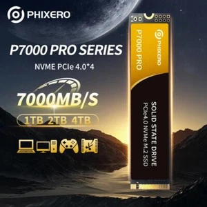 SSD PCIe 4.0 NVMe M.2 512 GB–4 TB 7000 MB/s para PS5 y PC para juegos - Imagen 1 de 24