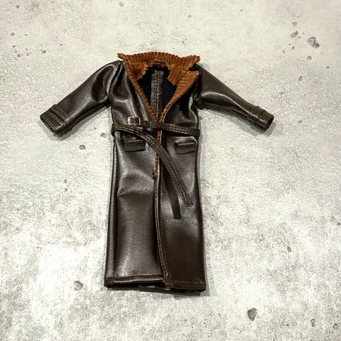 PB-LTC-WTC: 1/12 scale Dark Brown Gambit Style Winter Coat for 6" action figure Cover