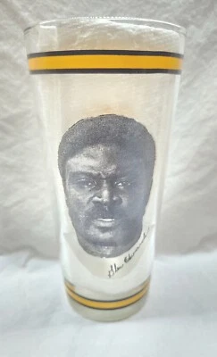 Vintage Glen Edwards Pittsburgh Steelers 1976 MSA Arby's Collection Glass  - Image 1 of 2