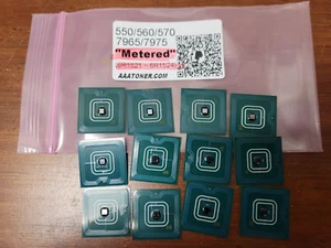 12 x Toner Chip (3 sets) for Xerox 550, 560, 570 WC 7965, 7975 Printer Refill - Afbeelding 1 van 3