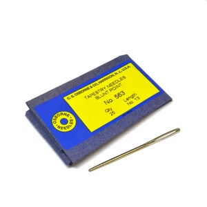 C.S. Osborne Blunt Point Tapestry Needles Gauge 13 - 26 (25 Per Packet) N563 - Picture 1 of 9