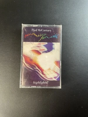 Paul McCartney Tripping The Live Fantastic Highlights New Sealed Cassette 1990 - Image 1 of 2
